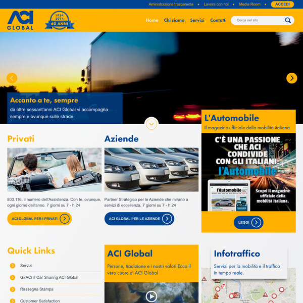 Corporate website