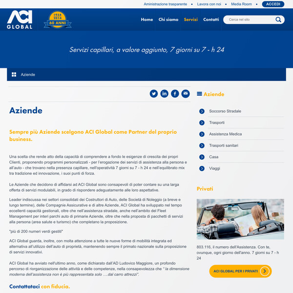 Website multitarget